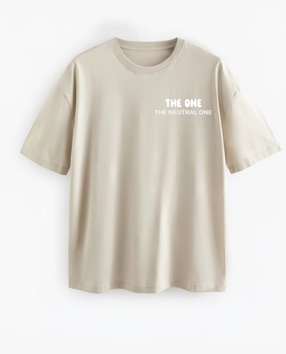 The One - The Beige one T Shirt